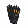 Fiskars 1071129 Pracovní rukavice na sekání dřeva, velikost 8