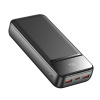 Externá batéria / powerbanka SWISSTEN Power Line II - USB + USB-C - 20000 mAh - čierna