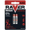 lítiové batérie aaa r03 1,5v raver 2ks / blister