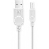 Aligator DAKAMUOUTWT Dátový micro USB 2A, 1m, bílý (DAKAMUOUTWT)