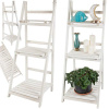 Verk 27396 Stojan na kvety 3 police 107 x 40 cm biely