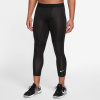 Nike Pro Men's Dri-FIT 3/4-Length Fitness Tights BLACK/WHITE XL