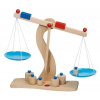 GOKI Drevená váha s kovovými miskami