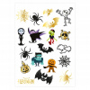 Halloweenske tetovanie PartyPal 19 ks