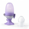 BabyOno cumlík silikon na kŕmenie Flower violet 1542-BO