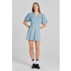 ŠATY GANT REG BRODERIE ANGLAISE DRESS DOVE BLUE