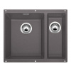 Granitový drez Blanco SUBLINE 340/160 U Sivá skala, ľavý, bez tiahla