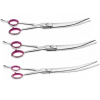 Geib Gator Curved Scissors - profesionálne, veľmi obľúbené ohnuté nožnice z japonskej nerezovej ocele, s jednostranným mikrorezom - Veľkosť: 7,