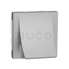 Schneider Electric Unica Káblová vývodka, 2 moduly, Aluminium