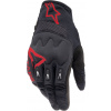Rukavice TECHDURA, ALPINESTARS (černá/červená, vel. M)