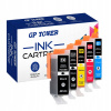 5x náhradný atrament pre Canon Pixma TS8750 TS8751 CLI-531XL Sada