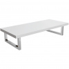 CERANO - Doska pod umývadlo Navira Pro + 2 konzoly pod dosku - biela matná - 61x46,5x3,6 cm