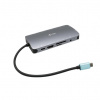 i-tec USB-C Metal Nano Dock HDMI/VGA with LAN + Power Delivery 100W + Charger 100W (bundle) C31NANOVGA100