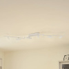 Lindby LED reflektor Eldrin, biely, 6 svetiel, svetelné body - 10029271