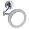 X-ROUND kozmetické zrkadlo závesné LED, ? 200mm, chróm XR016