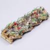 Svietnik adventný drevo 40x12x9cm