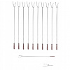 Grilovacie špajdle, ihly - Bonfire Forks Sticks Sticks Grill 140 cm-15ks (Bonfire Forks Sticks Sticks Grill 140 cm-15ks)