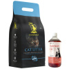 Cat Royale Prírodný bentonitový štrk 5l & LAB V Lososový olej pre psov a mačky 1000ml
