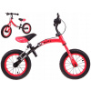 Detský bežecký bicykel Boomerang SporTrike Červený Učenie jazdy