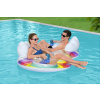 Bestway Nafukovací kruh dvojitý 186 x 116 cm, dúhový - Bestway 43648