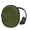 kwmobile Neoprene Headphone Kryt pro Soundcore Q20i kryt – Over-Ear Headset Storage Pouch - Soft Travel Carry Bag Olive zelená
