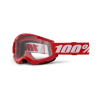 MX Okuliare 100% STRATA 2 Red - Clear lens