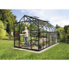 Skleník Vitavia Diana 11500 sklenený 3 mm 264x445 cm čierny