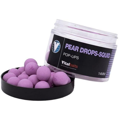 Vitalbaits Pop-Up Pear Drops-Squid 14 mm 50 g