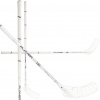Unihoc PLAYER 26 X-LONG white/silver biela / strieborná, Pravá (pravá ruka dole), 110cm (=120cm)