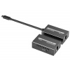 ABCtech PremiumCord USB-C na HDMI extender přes patch kabel Cat5e/6/6a 4K@60Hz na 60m