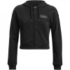 Under Armour Armour Pjt Rck Hw Terry Fz Q4 Fleece Womens Black 10 (S)