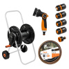 BRADAS Vozík s hadicou BLACK LINE SET1 1/2