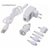 Nabíjačka telefónu 220/12V (Iphone4/5, micro USB, mini USB, Nokia)
