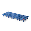 Mrežový rošt z polyethylénu (PE) pre vane na malé nádoby pro-line (z PE) objem 20 l, 995x395x90 mm