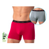 Pánske boxerky - Key MXH178 A25 Farba: Šedá, Veľkosť: L