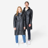 BTWIN Unisex nepremokavá cyklistická parka 540 čierna XS