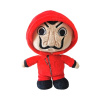 Postava s Dalího maskou - plyšová postavička ze seriálu Papírový dům (Money Heist - Dali Mask)