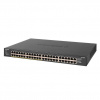 NETGEAR GS348PP Nespravované Gigabit Ethernet (10/100/1000) Podpora napájania cez Ethernet (PoE) Čierna (GS348PP-100EUS)