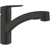 GROHE Start páková drezová batéria s vyťažiteľnou sprškou s prepínaním, 2jet, výška výtoku 139 mm, matná čierna, 303072431