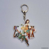 Square-Enix Final Fantasy IX Acrylic Přívěsek na klíče 25th Anniversary Zidane & Garnet