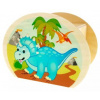 Hess Drevená pokladnička dinosaurus Hess