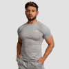 GymBeam Tričko Fitted TRN Grey XLXL