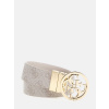 GUESS Nolana Adjustable & Reversible Belt – Dove Logo – dámský oboustranný pásek - M 95 cm
