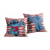 HALANTEX Obojstranný dekoračný vankúšik Lilo & Stitch, 40/40cm, ST3C