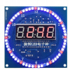 LED hodiny Otočný teplomer, alarm DiY