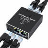SPLITTER LAN 1x3 ADAPTÉR ROZDEĽOVAČ SWITCH 2xRJ45 ETHERNET 1000Mb GIGABIT