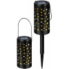 Lampa Solar Yildun, 41 cm, solárna, 1x LED, AAA, 2 ks
