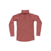 Devold DUO ACTIVE WOMAN ZIP NECK marsala