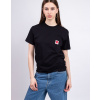 Carhartt WIP W' S/S Pocket Heart T-Shirt Black/Red XS