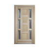Vchodové dvere BB 117 drevené 110x210,5 cm L základný náter